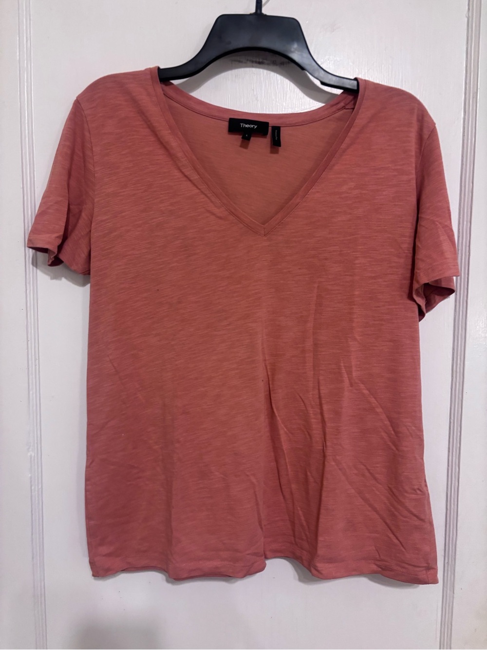 Theory Women's Short Sleeve V-Neck Tee